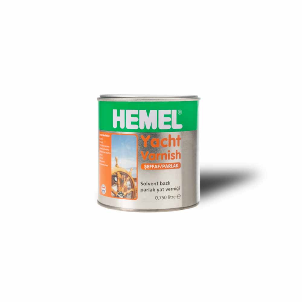 Hemel Marine Yacht Varnish Yat Verniği 0,75 Lt resmi