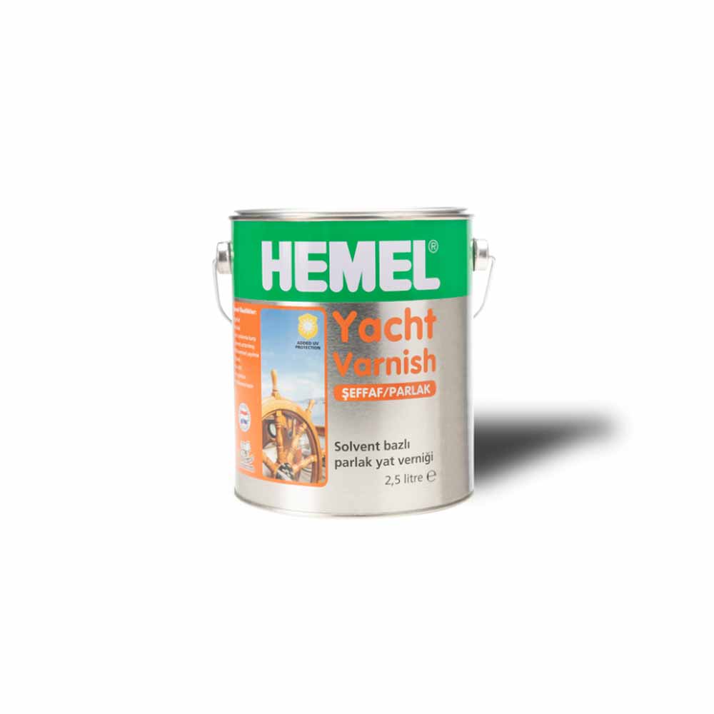 Hemel Marine Yacht Varnish Yat Verniği 2,5 Lt resmi