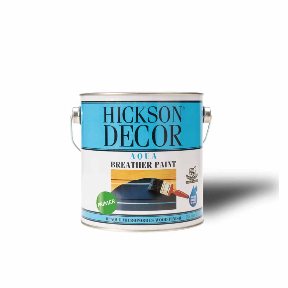 Hickson Decor Aqua Universal Primer Dış Cephe Ahşap Astarı Beyaz 2,5 Lt resmi