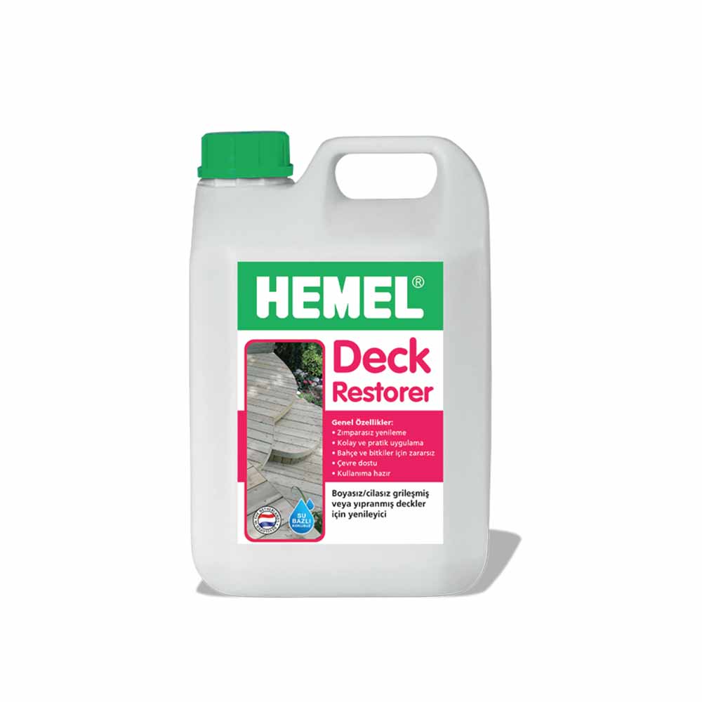 Hemel Deck Restorer Ahşap Deck Yenileyici Ve Temizleyici 2,5 Lt resmi