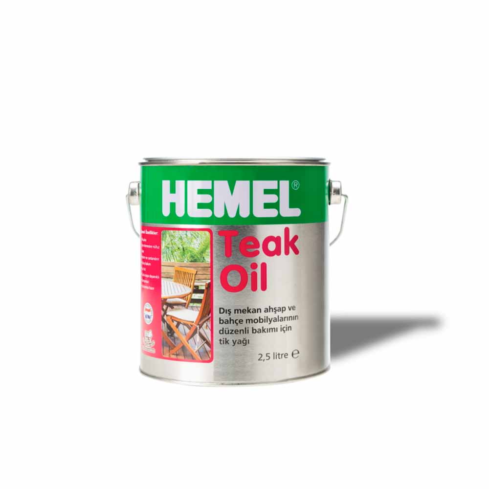 Hemel Teak Oil Tik Yağı 2,5 Lt resmi