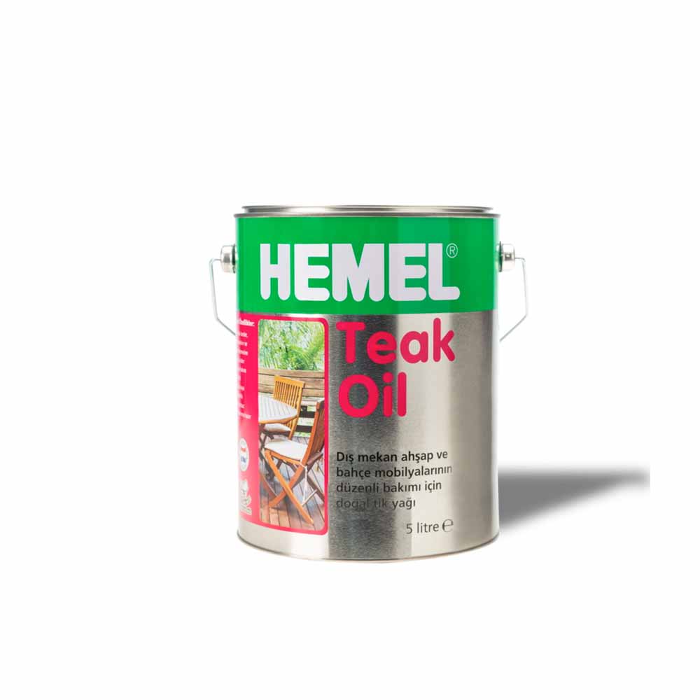 Hemel Teak Oil Tik Yağı 5 Lt resmi
