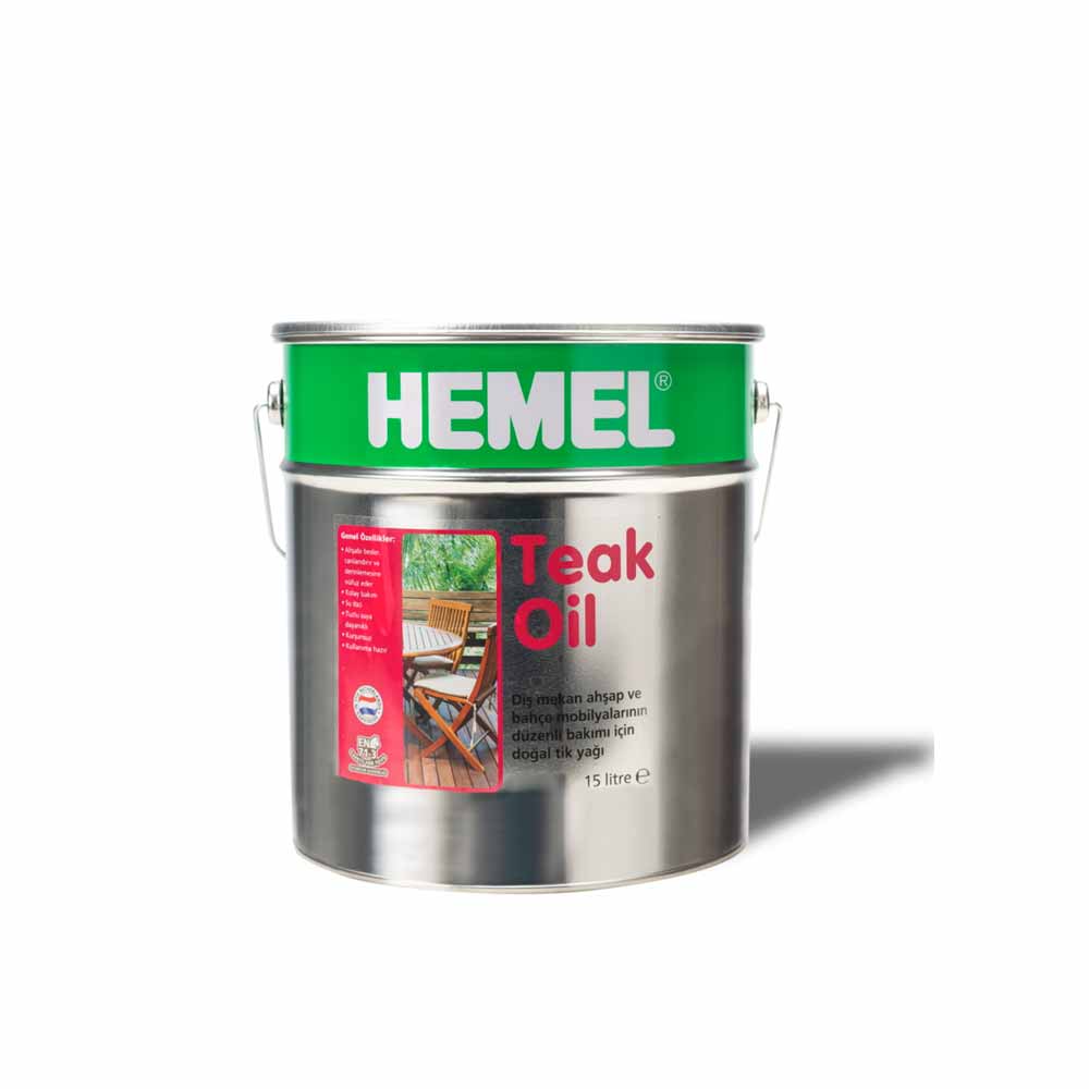 Hemel Teak Oil Tik Yağı 15 Lt resmi