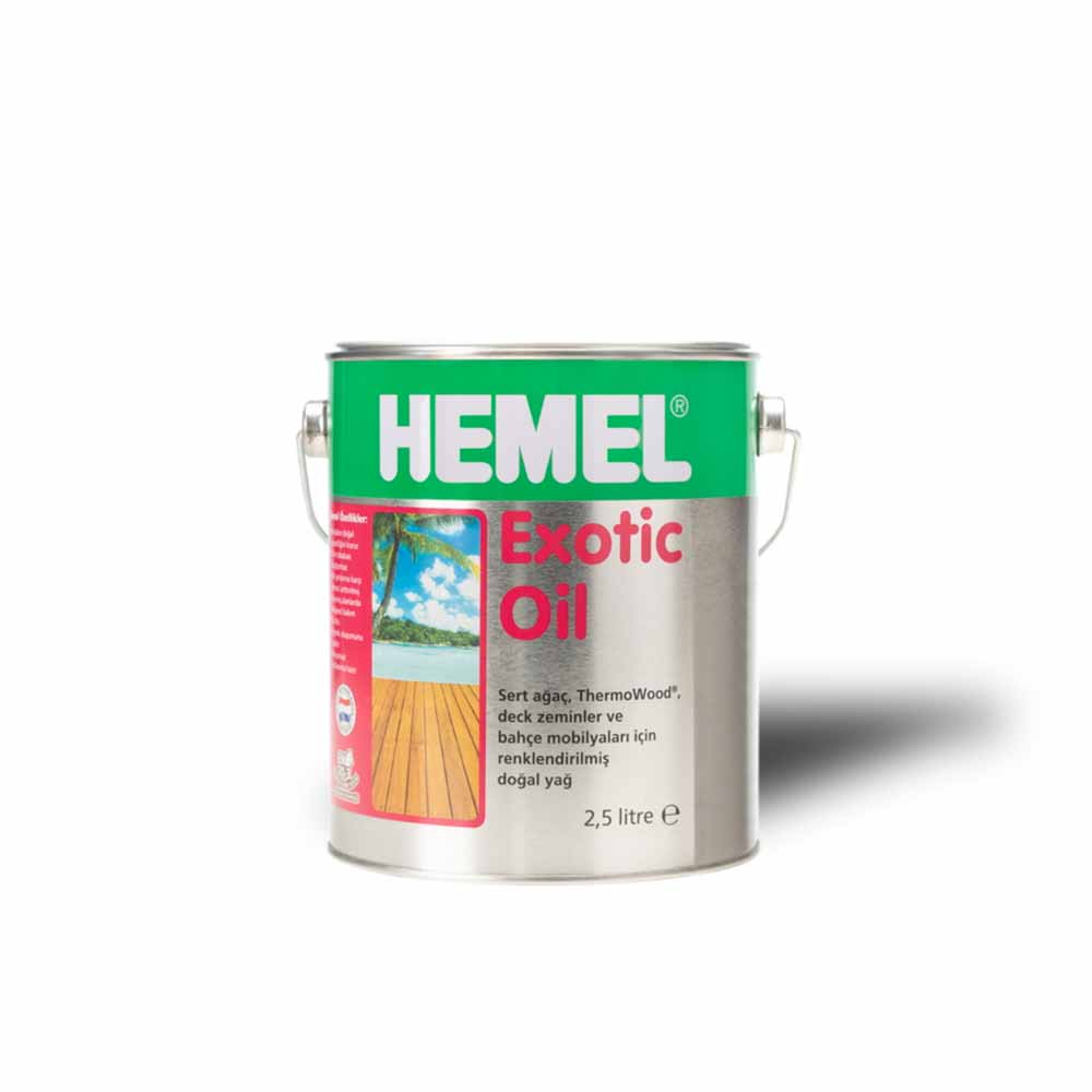 Hemel Exotic Oil Mobilya Yağı 2,5 Lt resmi