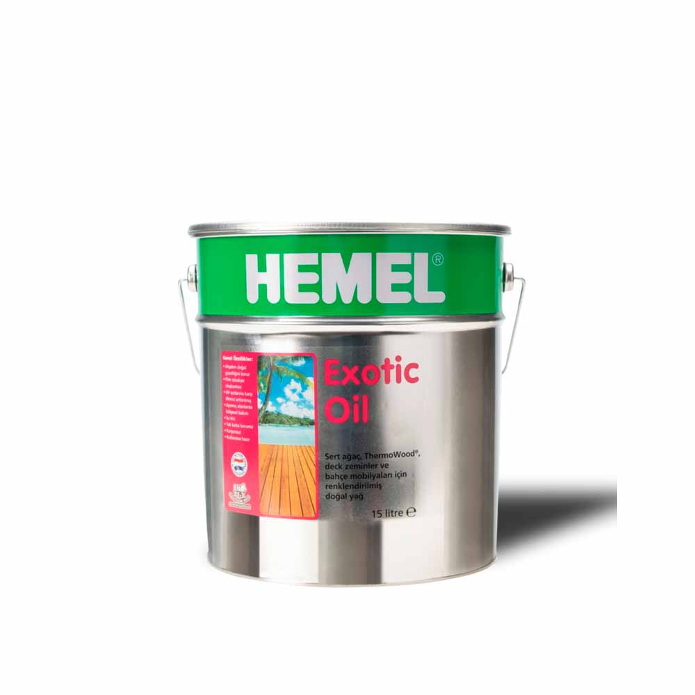 Hemel Exotic Oil Mobilya Yağı 15 Lt resmi