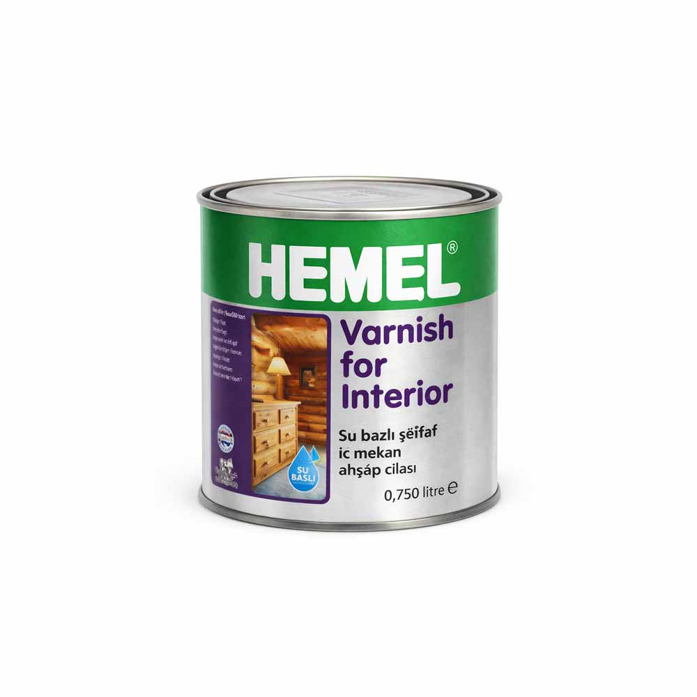 Hemel Varnis For İnterior Şeffaf Ahşap Cilası resmi