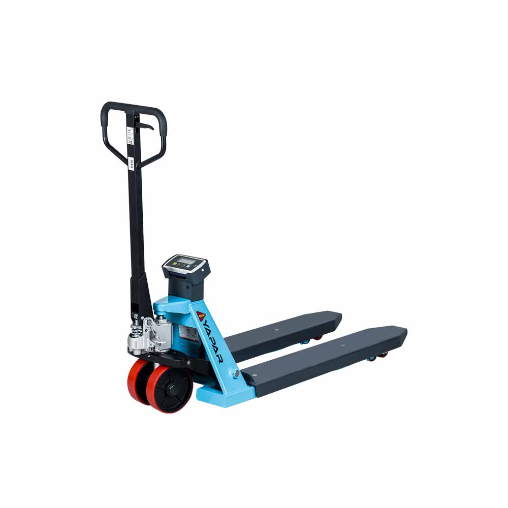 Yaparlar Pro Ypt20S Terazili Transpalet 2 Ton Kırmızı Pu Teker Y-82946 resmi