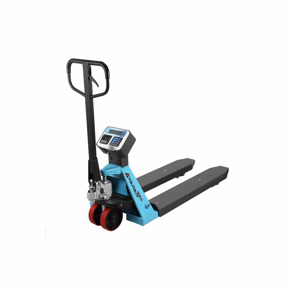 Yaparlar Pro Ypt20Ps Yazıcılı Terazili Transpalet 2 Ton Kırmızı Pu Teker Y-82956 resmi