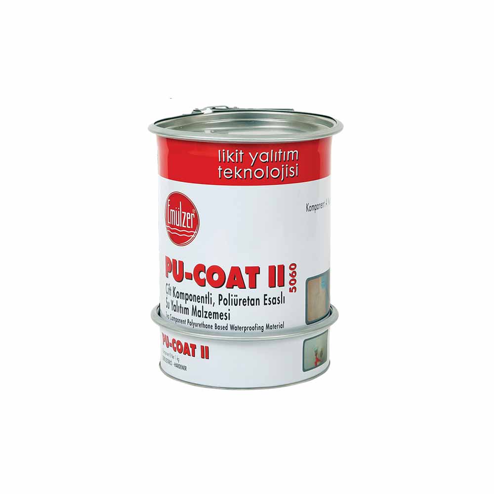 Emülzer Pu-Coat Iı İçme Suyu Depoları İçin İzolasyon Malzemesi 6 Kg Set resmi