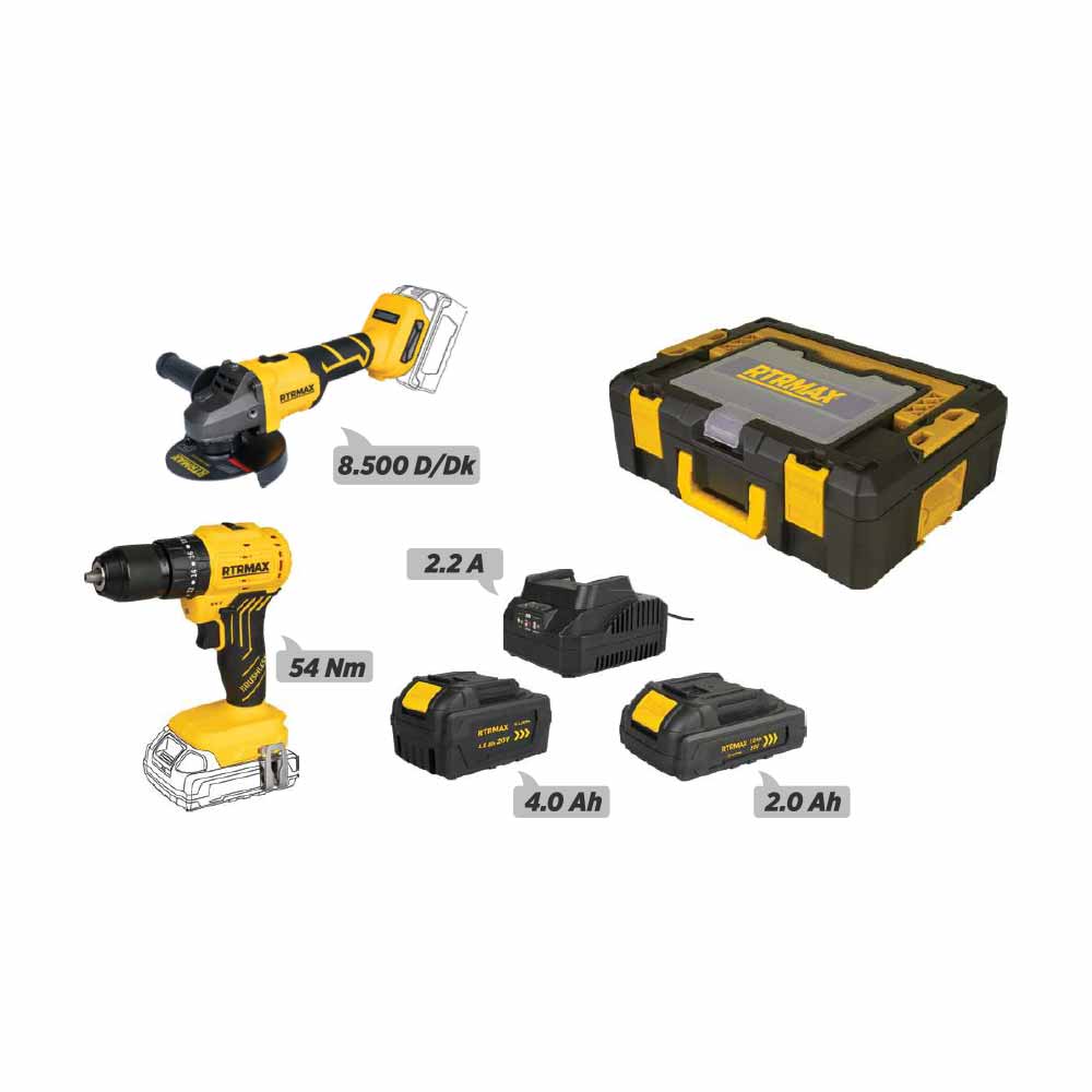 Rtrmax S-Lion 2'Li Makine Seti Rtsset01 resmi