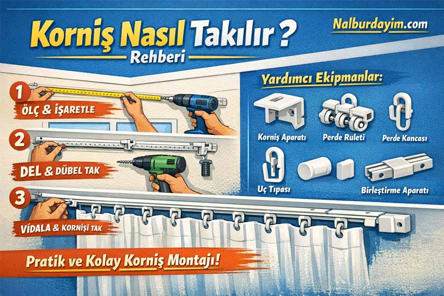 Korniş Nasıl Takılır