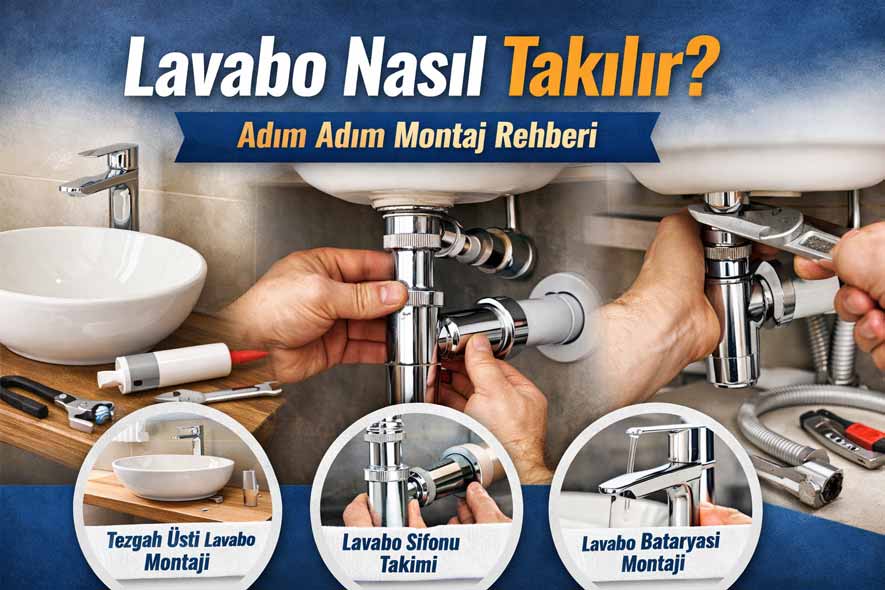 Lavabo Nasıl Takılır? Adım Adım Montaj Rehberi