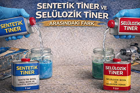 Sentetik Tiner ve Selülozik Tiner Arasındaki Fark Nedir?