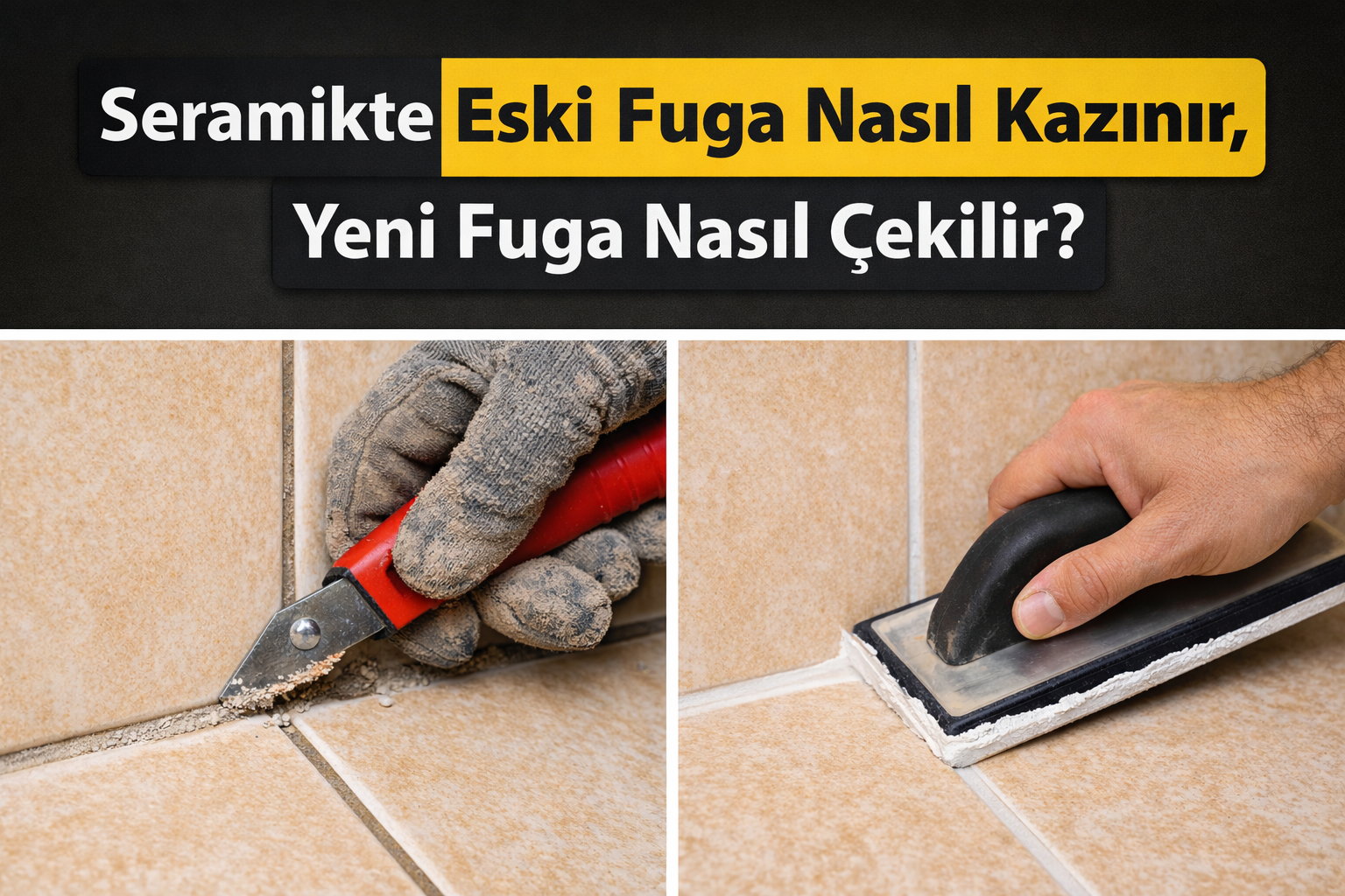 Seramikte Eski Fuga Nasıl Kazınır, Yeni Fuga Nasıl Çekilir?