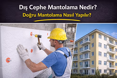 Dış Cephe Mantolama Nedir? Doğru Mantolama Nasıl Yapılır?