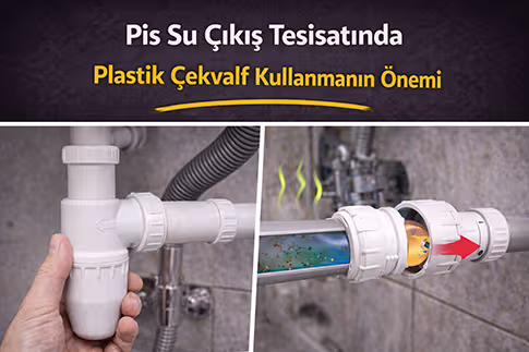 Pis Su Çıkış Tesisatında Plastik Çekvalf Kullanmanın Önemi Nedir?