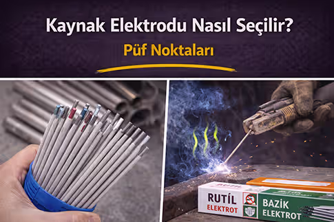 Kaynak Elektrodu Nasıl Seçilir? Doğru Elektrot Seçimi İçin Püf Noktaları