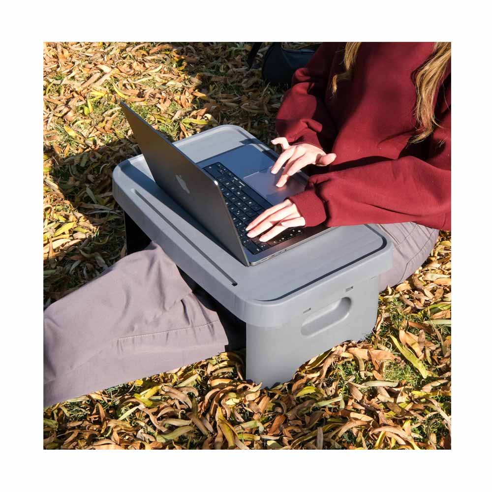 Katlanabilir Hobi Sehpasi Antrasit 060 resmi