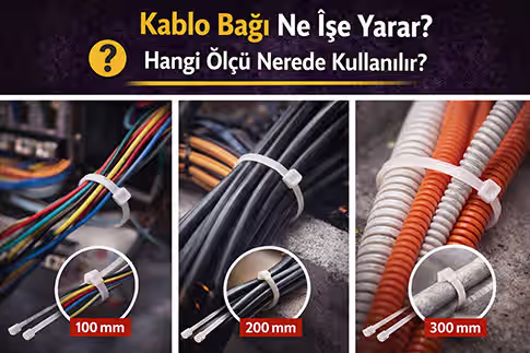 Kablo Bağı Ne İşe Yarar? Hangi Ölçü Nerede Kullanılır?