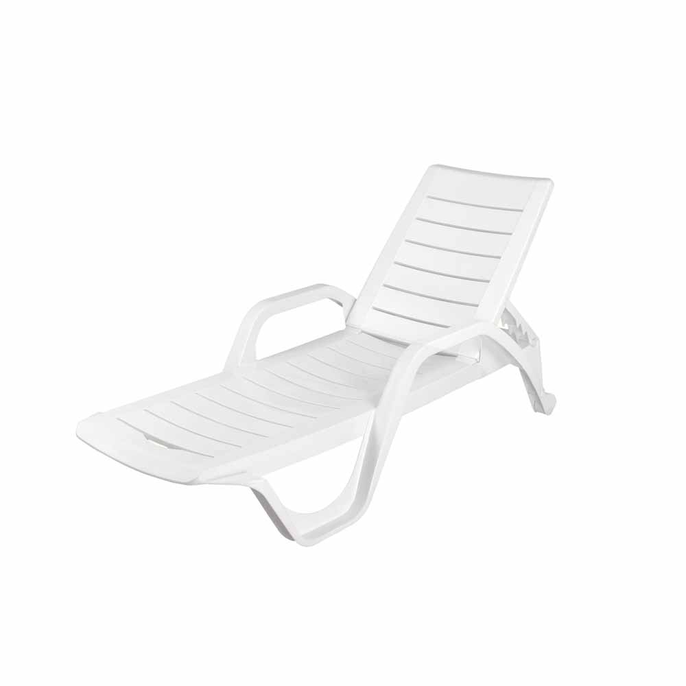 Star Ege Şezlong Kollu Beyaz resmi