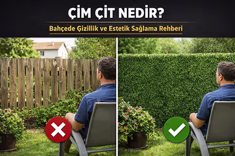 Çim Çit Nedir? Bahçede Mahremiyet ve Estetik Sağlamanın En Pratik Yolu