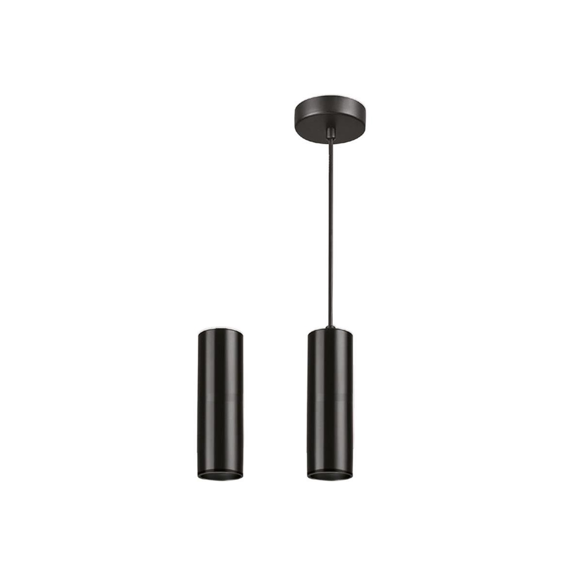 Forlife Boru Tipi Sarkıt Gu10 Duy Siyah FL-2251 S resmi