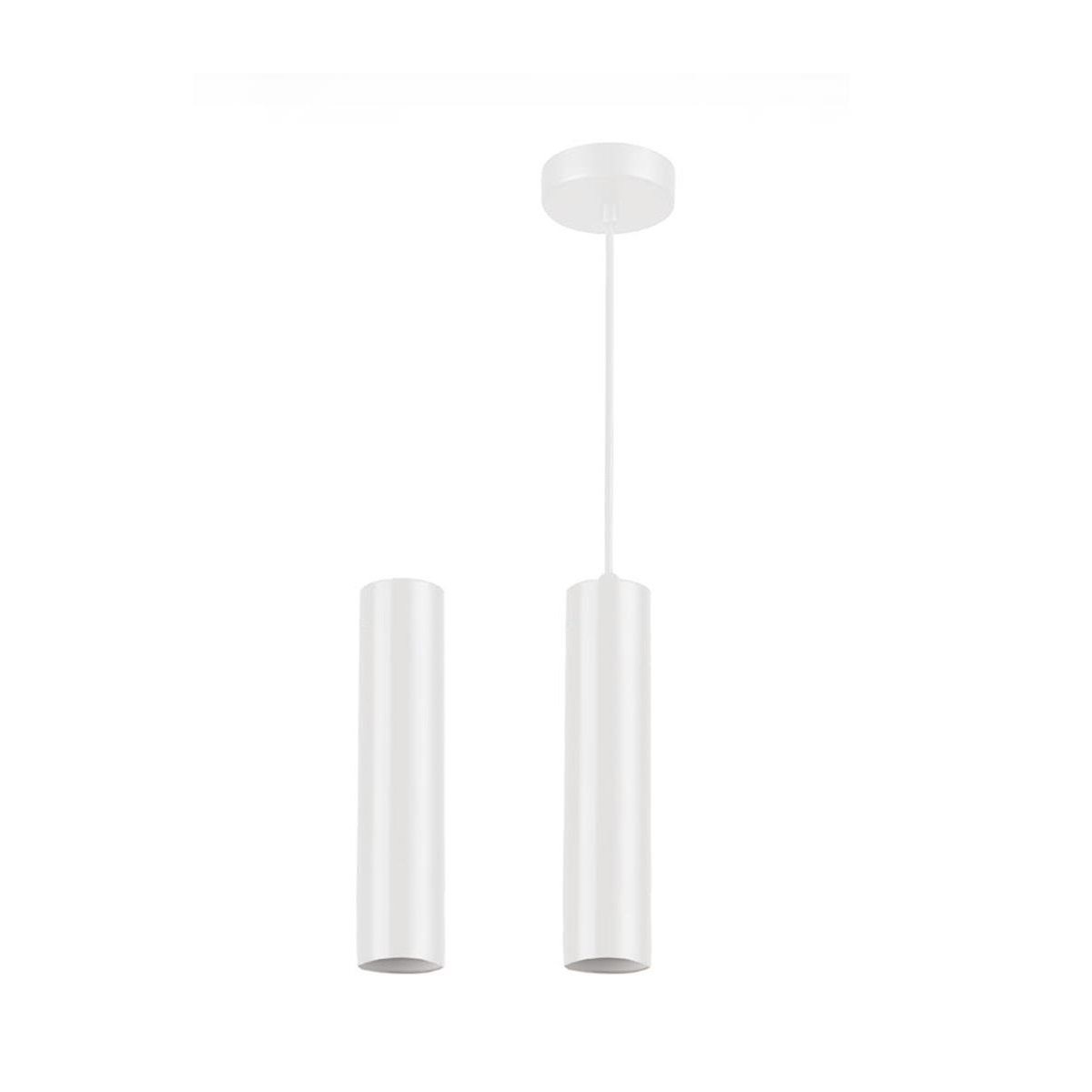 Forlife Boru Tipi Sarkıt Gu10 Duy Beyaz FL-2252 B resmi