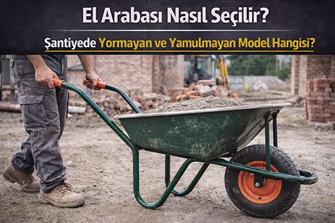 El Arabası Nasıl Seçilir? Şantiyede Yormayan ve Yamulmayan Model Hangisi?