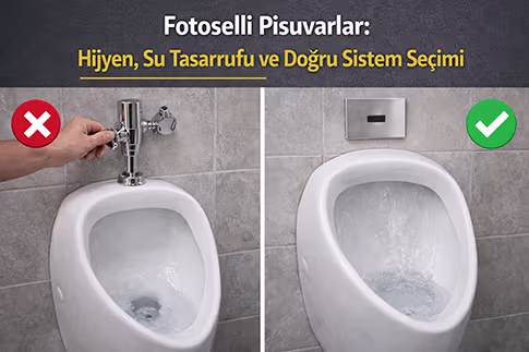 Fotoselli Pisuvarlar: Hijyen, Su Tasarrufu ve Doğru Sistem Seçimi