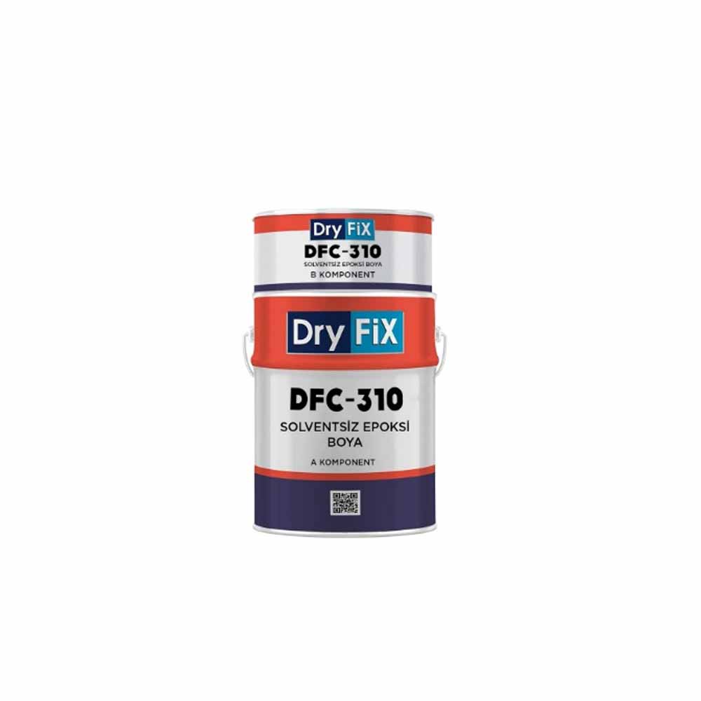 Dryfix Dfc-310 Solventsiz Epoksi Son Kat Boya 24 Kg Set resmi