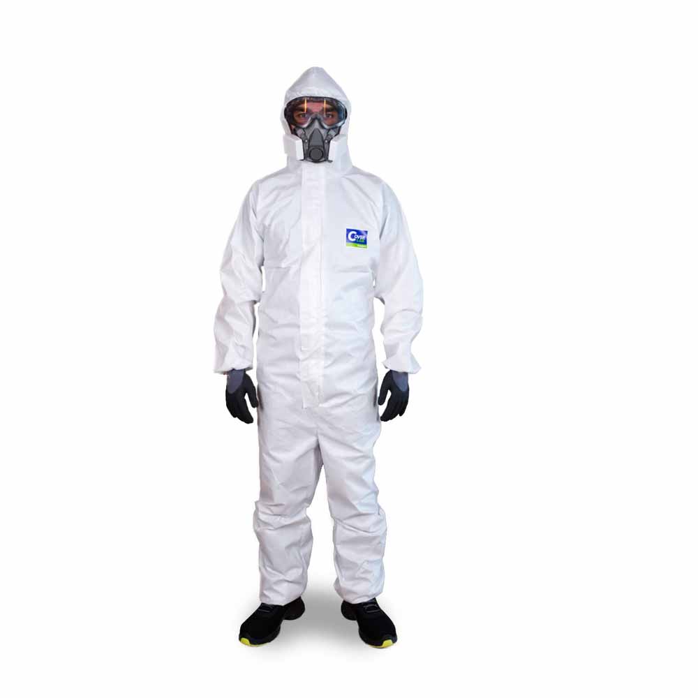 Cover Lab Comfort 560 Koruyucu Tulum Lamineli 55 Gr Beyaz Xl resmi