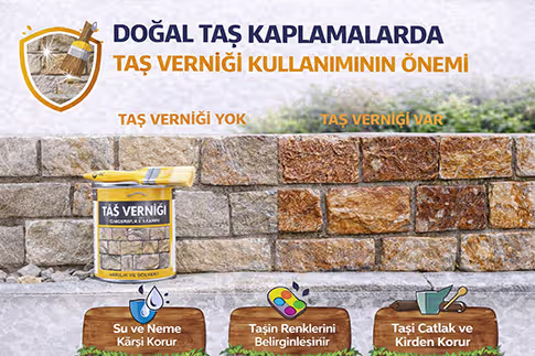Doğal Taş Kaplamalarda Taş Verniği Kullanımının Önemi