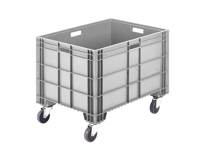 Zen Plast Büyük Sanayi Kasası Tekerlekli Gri Esk8650T resmi