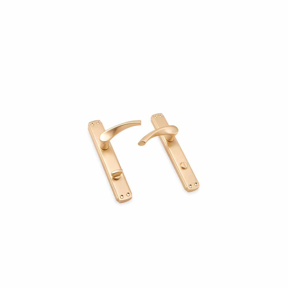 İnan Meltem Kapı Kolu Takımı Wc Albirifin Saten As-204 resmi