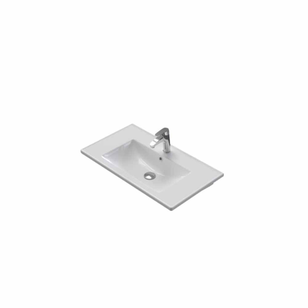 Turkuaz Cerastyle Arte Plus Lavabo 85X45 Cm 047800-U resmi