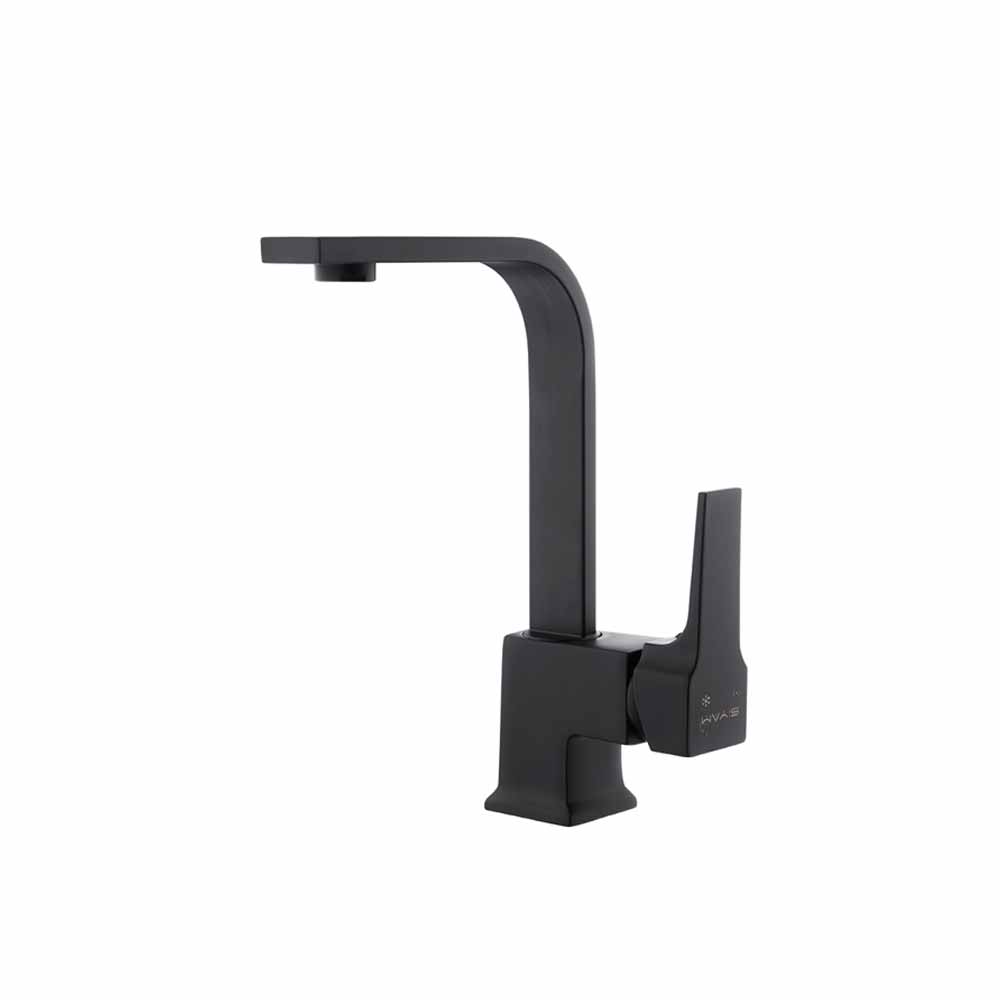 Siyam Alya Kuğu Lavabo Bataryası Siyah 057014 resmi