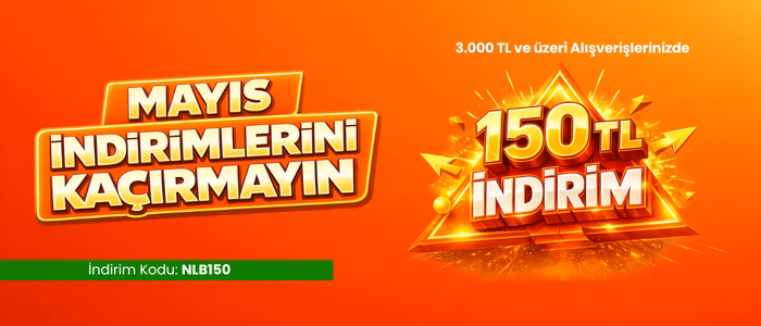 3.000 TL ve Üzeri Alışverişlerinizde 150 TL İndirim Fırsatı!