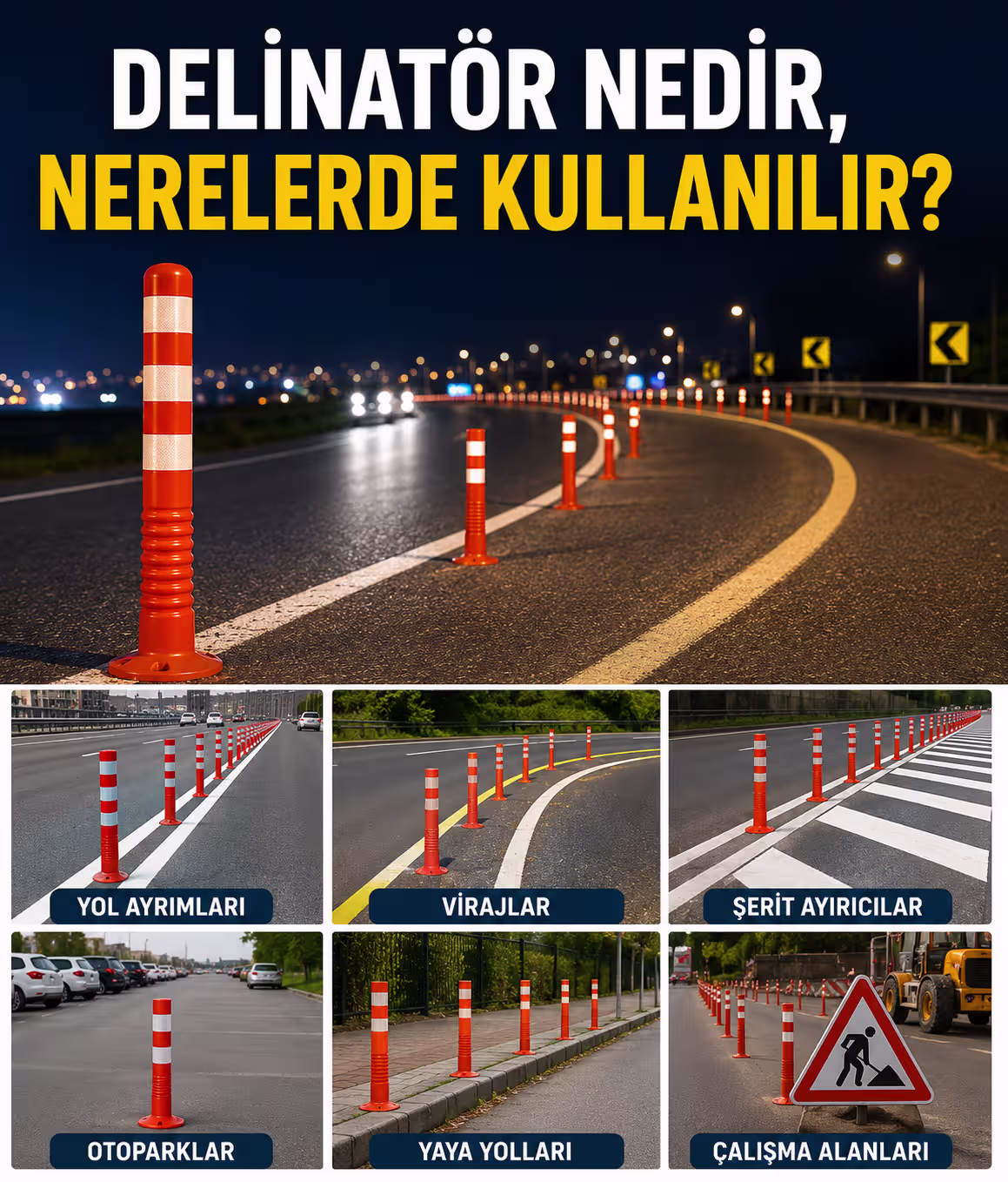 Delinatör Nedir, Nerelerde Kullanılır