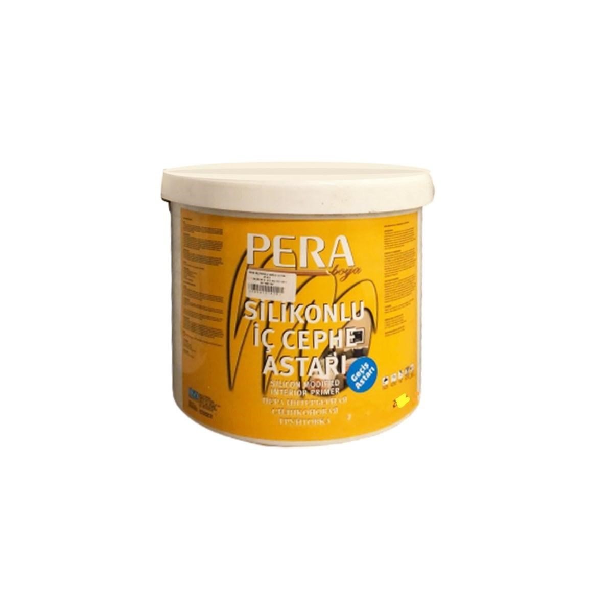 Pera Silikonlu İç Cephe Geçiş Astari 2,5 Lt Beyaz resmi