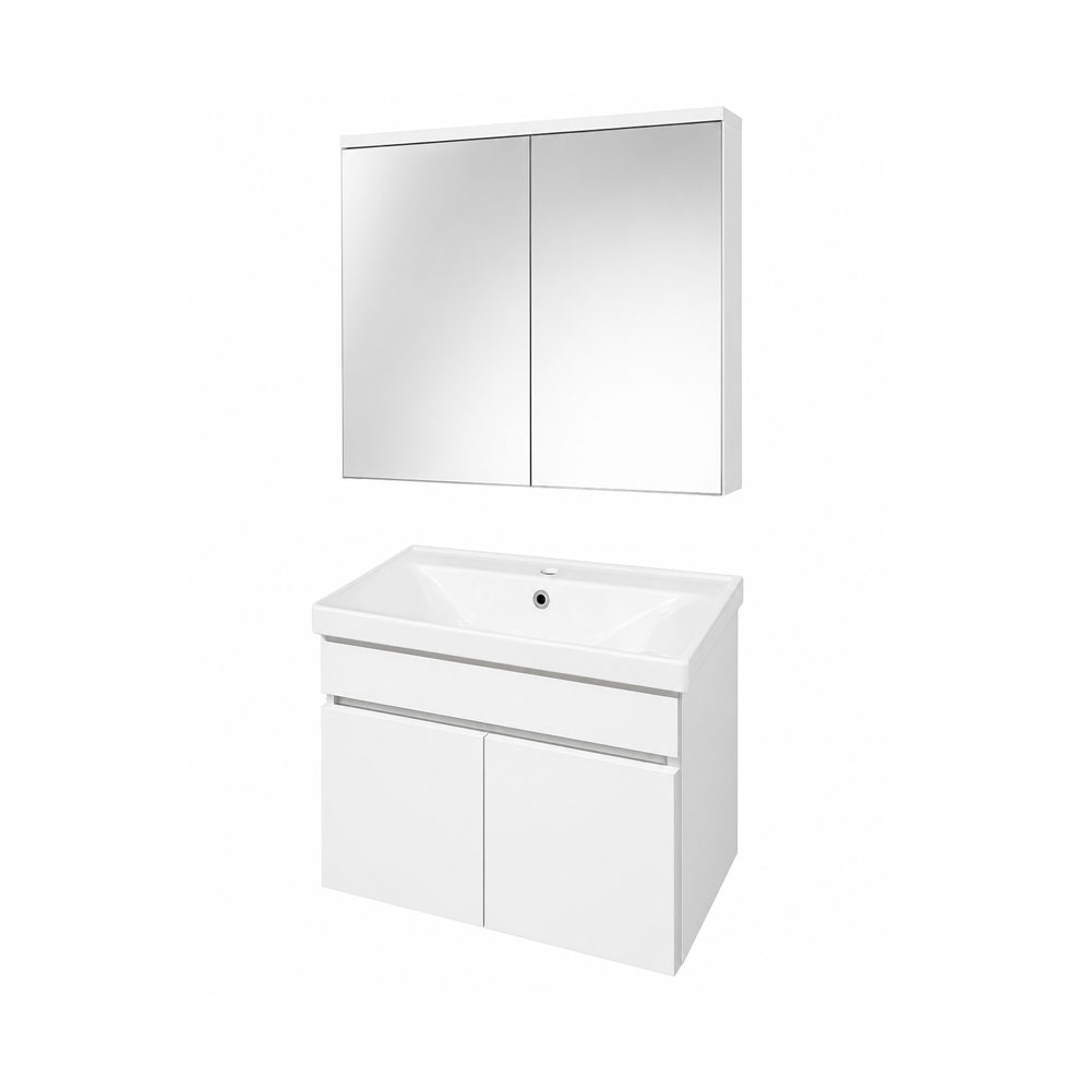 Zen Sultan Asma Banyo Dolabı Beyaz 65 Cm resmi