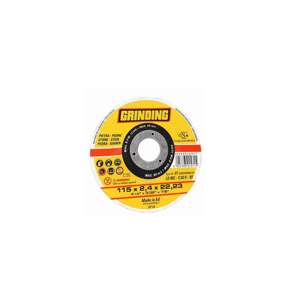 Grinding Mermer Kesici Disk 115 mm resmi