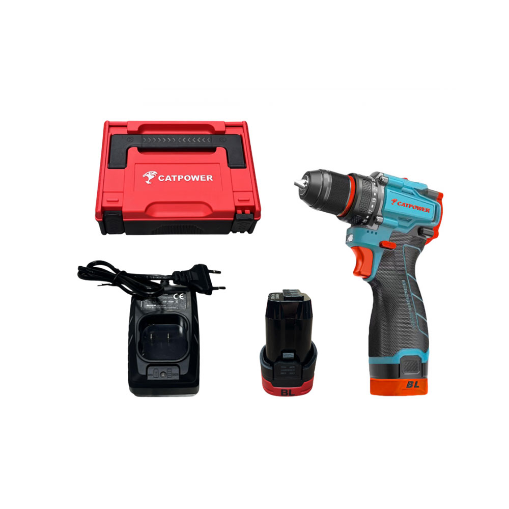 Catpower E1016 Akülü Vidalama Kömürsüz 16V 2X2.0Ah resmi