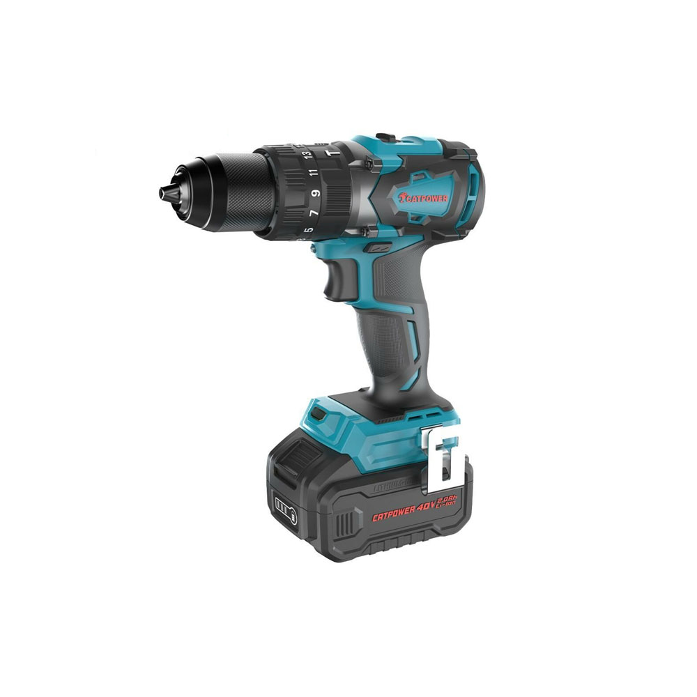 Catpower 4410 Set Akülü Darbeli Vidalama Kömürsüz 40V 2X2.0Ah resmi