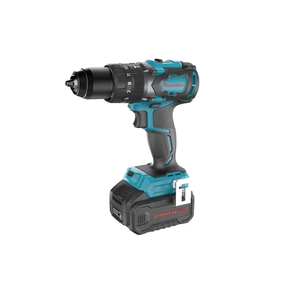 Catpower 4401 Set Akülü Darbeli Vidalama Kömürsüz 40V 2X2.0Ah resmi
