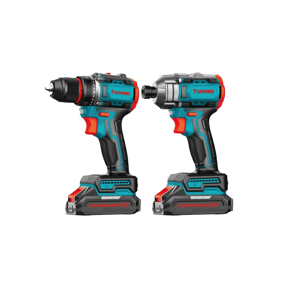 Catpower 5135 Akülü 2'Li Kombo Set Matkap Ve Torklu Vidalama resmi