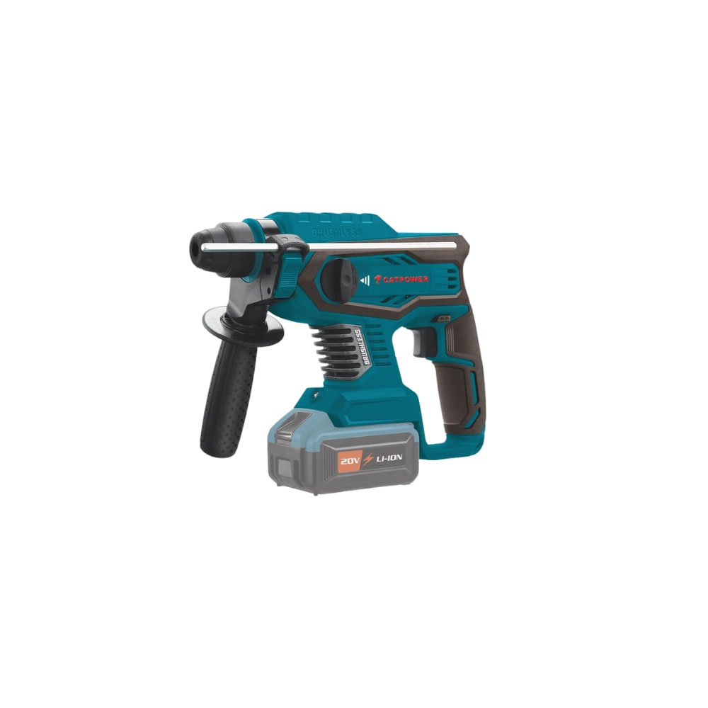 Catpower 4125 Set Akülü Kırıcı Delici Kömürsüz 20V resmi