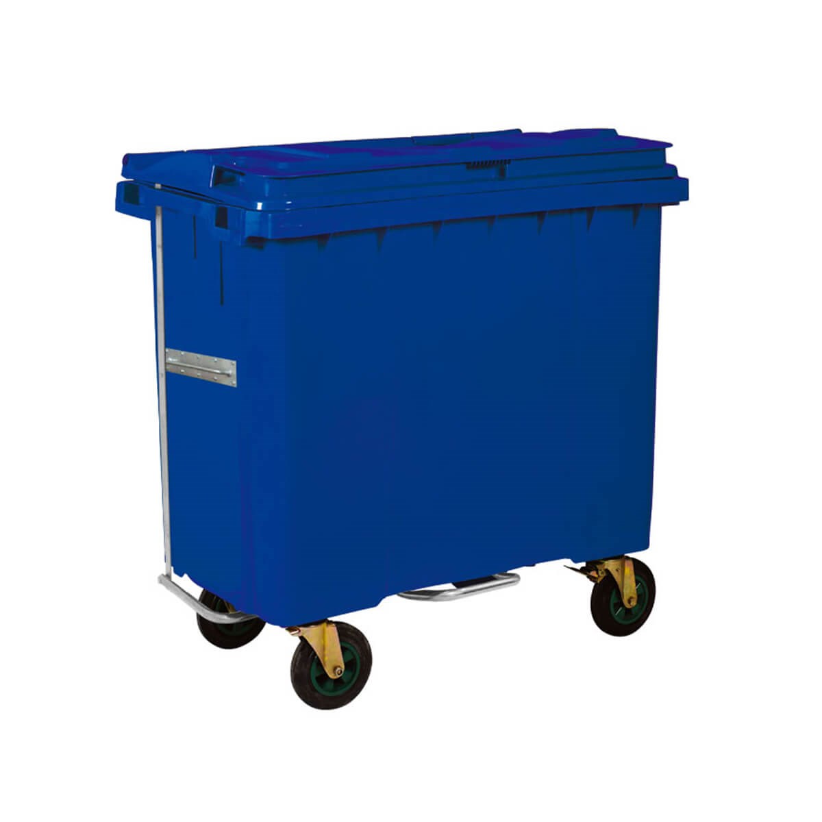 Kayalar Tekerlekli 770 Lt Konteyner Mavi Pedallı resmi
