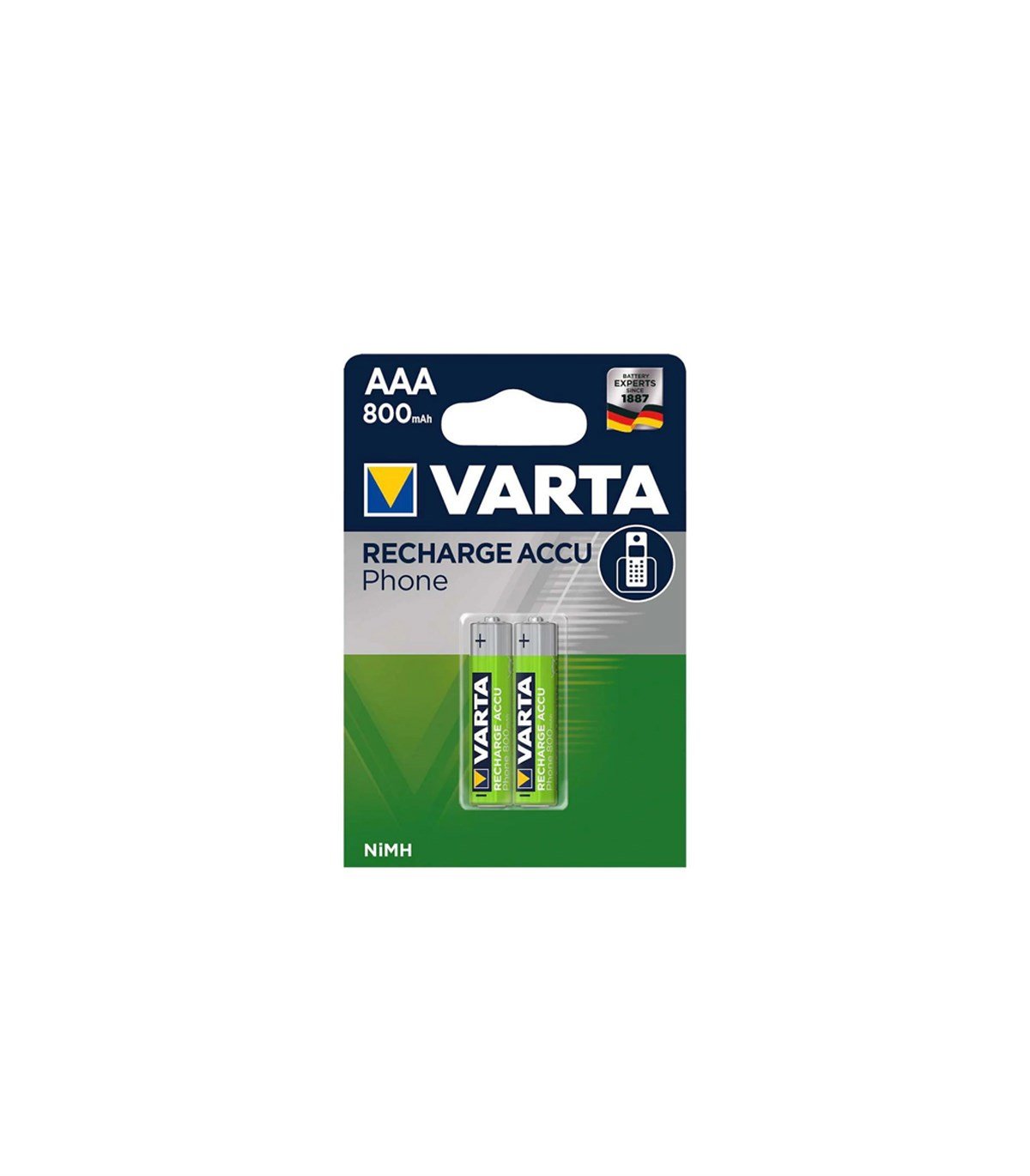 Varta Şarjlı İnce Pil 58398 resmi