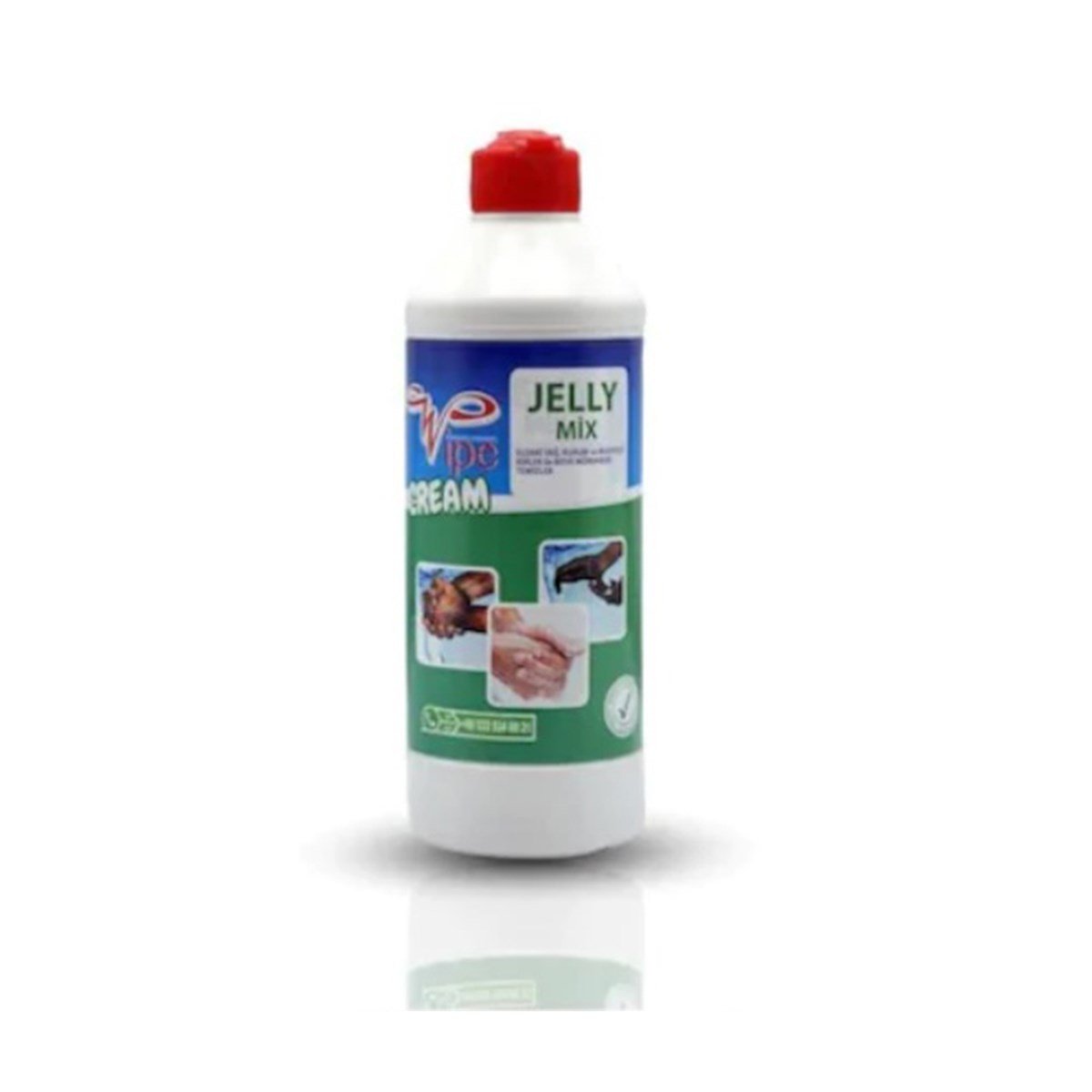 Wipe Jelly Mix El Temizleme Kremi Sıkma 500 Gr resmi