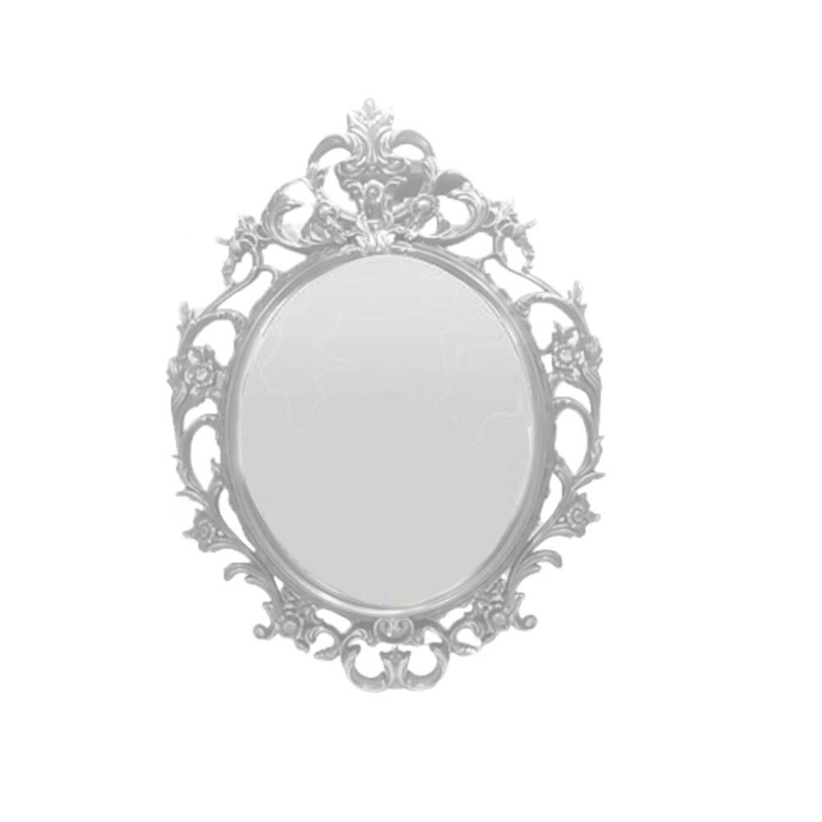 Çelikayna Oval Dekoratif Boyalı Ayna Küçük Boy 977  61X44X2Cm resmi